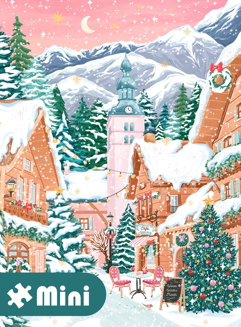 Pieces & Peace Mini Puzzle - Megève, Alpes Françaises 96 Teile Puzzle Pieces-Peace-F-00281 Pieces & Peace Mini Puzzle - Megève, Alpes Françaises 96 Teile Puzzle Pieces-Peace-F-00281 von Pieces & Peace