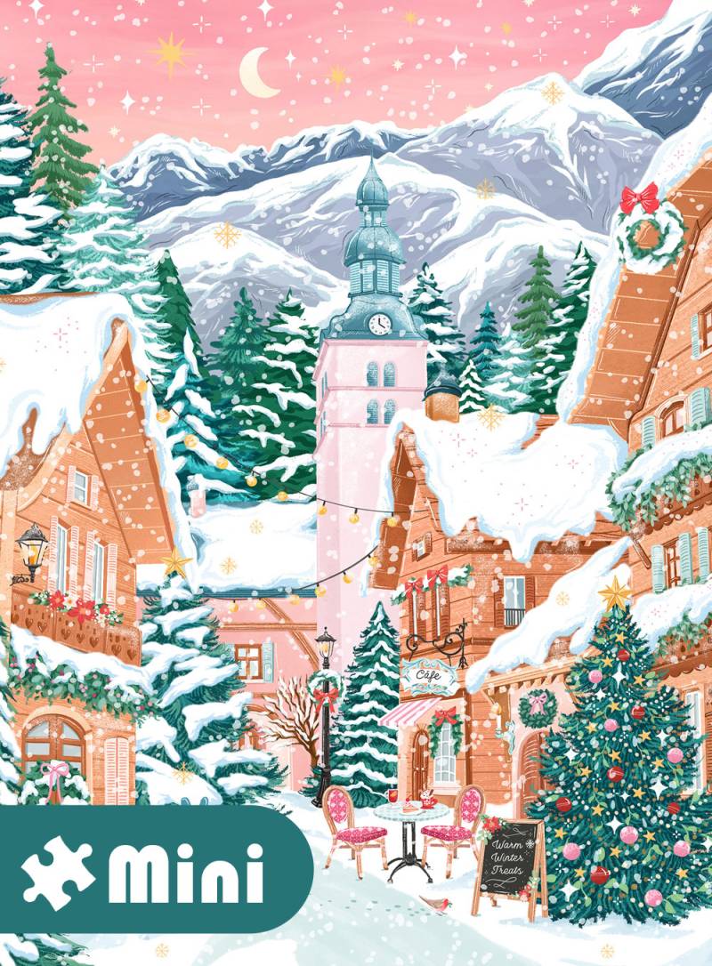 Pieces & Peace Mini Puzzle - Megève, Alpes Françaises 96 Teile Puzzle Pieces-Peace-F-00281 Pieces & Peace Mini Puzzle - Megève, Alpes Françaises 96 Teile Puzzle Pieces-Peace-F-00281 von Pieces & Peace