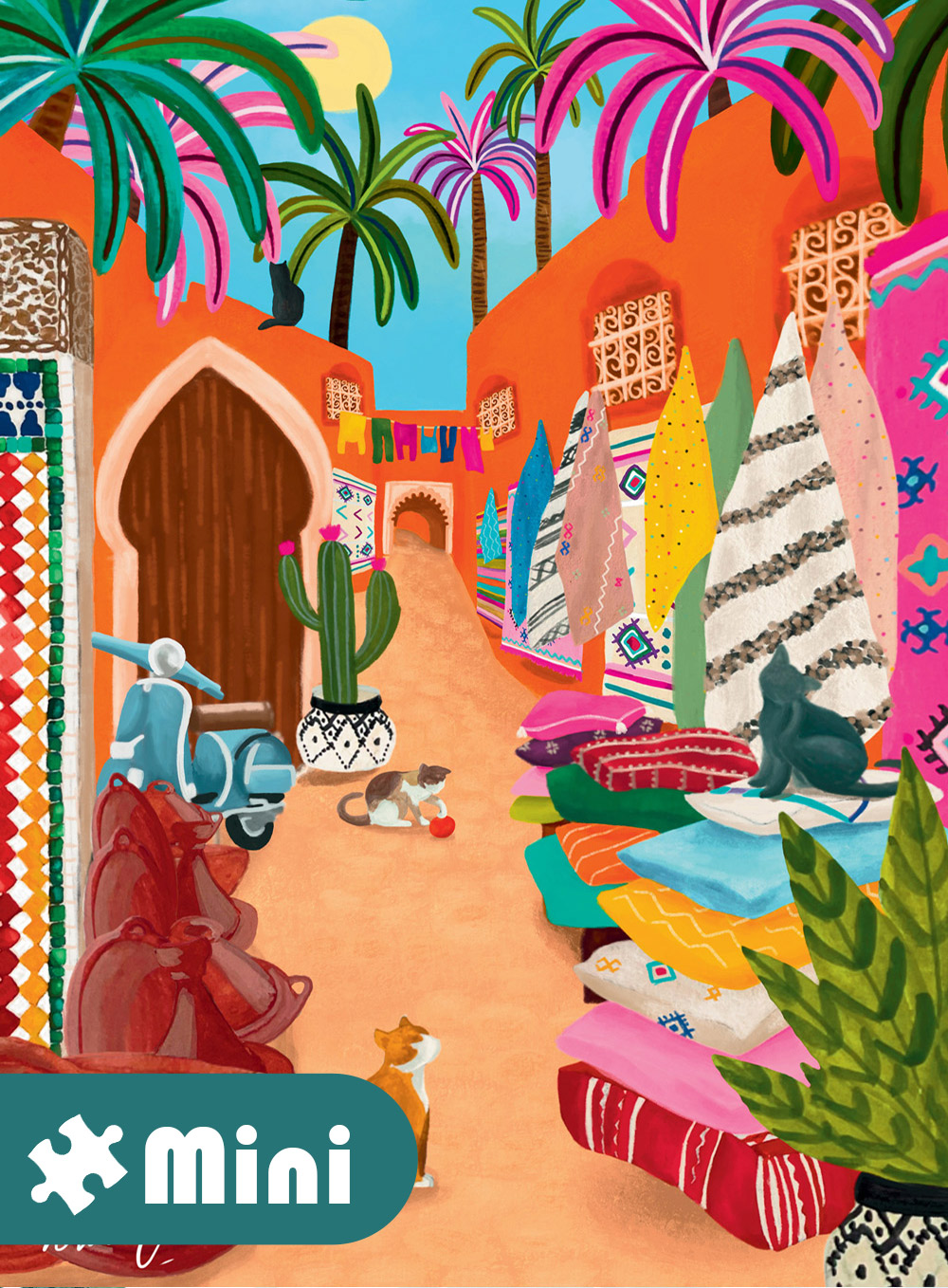 Pieces & Peace Mini Puzzle - Souk de Marrakech 96 Teile Puzzle Pieces-Peace-F-00274 Pieces & Peace Mini Puzzle - Souk de Marrakech 96 Teile Puzzle Pieces-Peace-F-00274 von Pieces & Peace