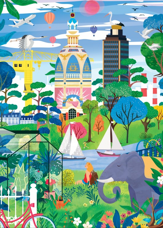 Pieces & Peace Fantastisches Nantes 1500 Teile Puzzle Pieces-Peace-F-00214 Pieces & Peace Fantastisches Nantes 1500 Teile Puzzle Pieces-Peace-F-00214 von Pieces & Peace