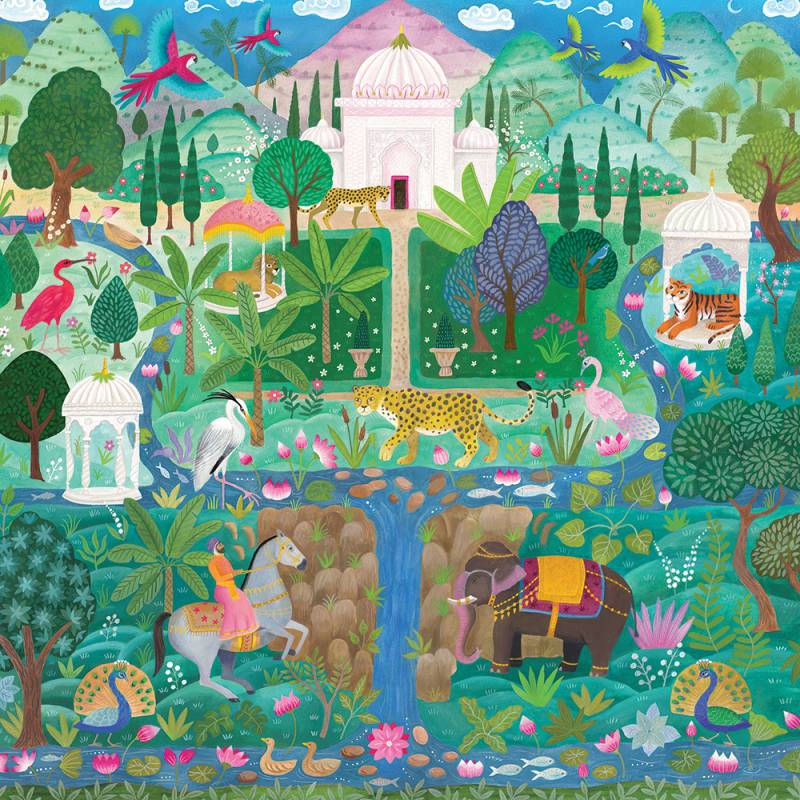 Pieces & Peace Palace Garden 1000 Teile Puzzle Pieces-Peace-F-00204 von Pieces & Peace