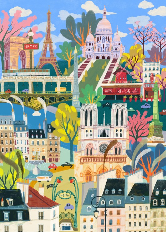 Pieces & Peace Paris, meine Liebe 1500 Teile Puzzle Pieces-Peace-F-00244 Pieces & Peace Paris, meine Liebe 1500 Teile Puzzle Pieces-Peace-F-00244 von Pieces & Peace