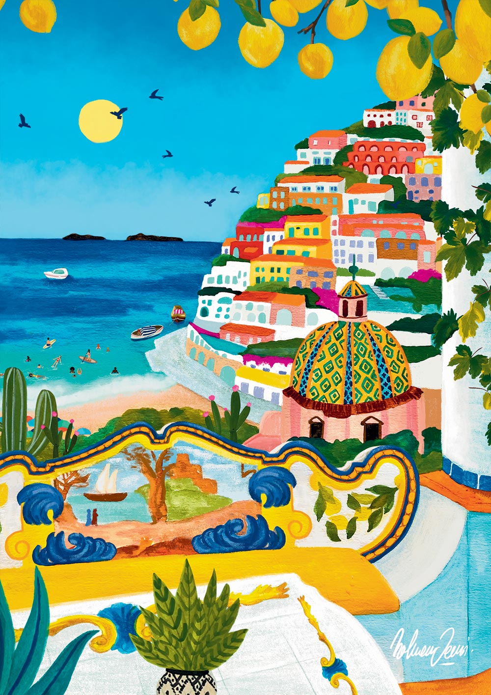 Pieces & Peace Positano 1000 Teile Puzzle Pieces-Peace-F-00121 Pieces & Peace Positano 1000 Teile Puzzle Pieces-Peace-F-00121 von Pieces & Peace