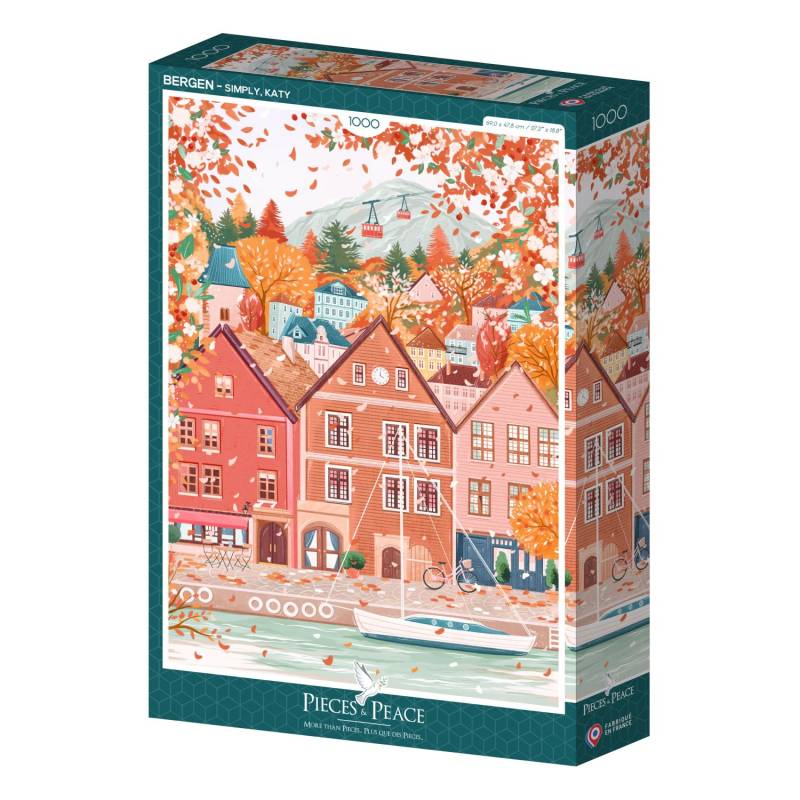 Pieces & Peace Puzzle 1000 Teile – Bergen - Pieces & Peace Puzzle 1000 Teile – Bergen - von Pieces & Peace
