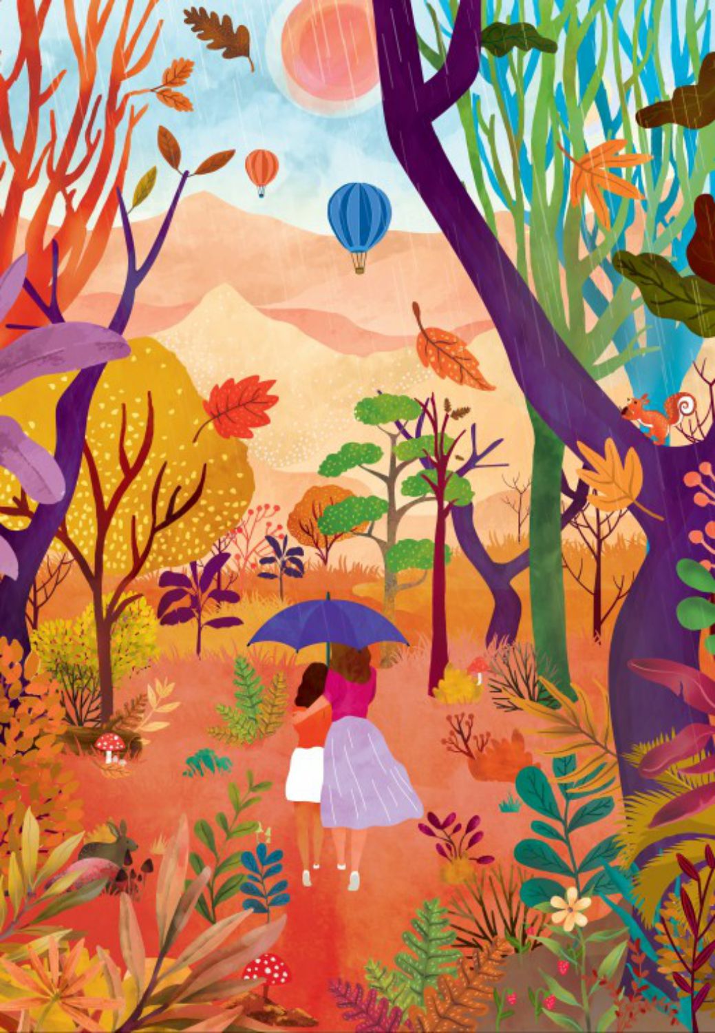 Pieces & Peace Puzzle 1000 Teile – Herbstspaziergang - Pieces & Peace Puzzle 1000 Teile – Herbstspaziergang - von Pieces & Peace
