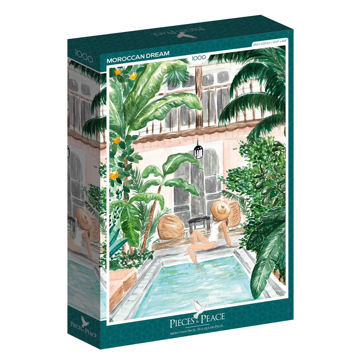 Pieces & Peace Puzzle 1000 Teile - Marokkanischer Traum - Pieces & Peace Puzzle 1000 Teile - Marokkanischer Traum - von Pieces & Peace