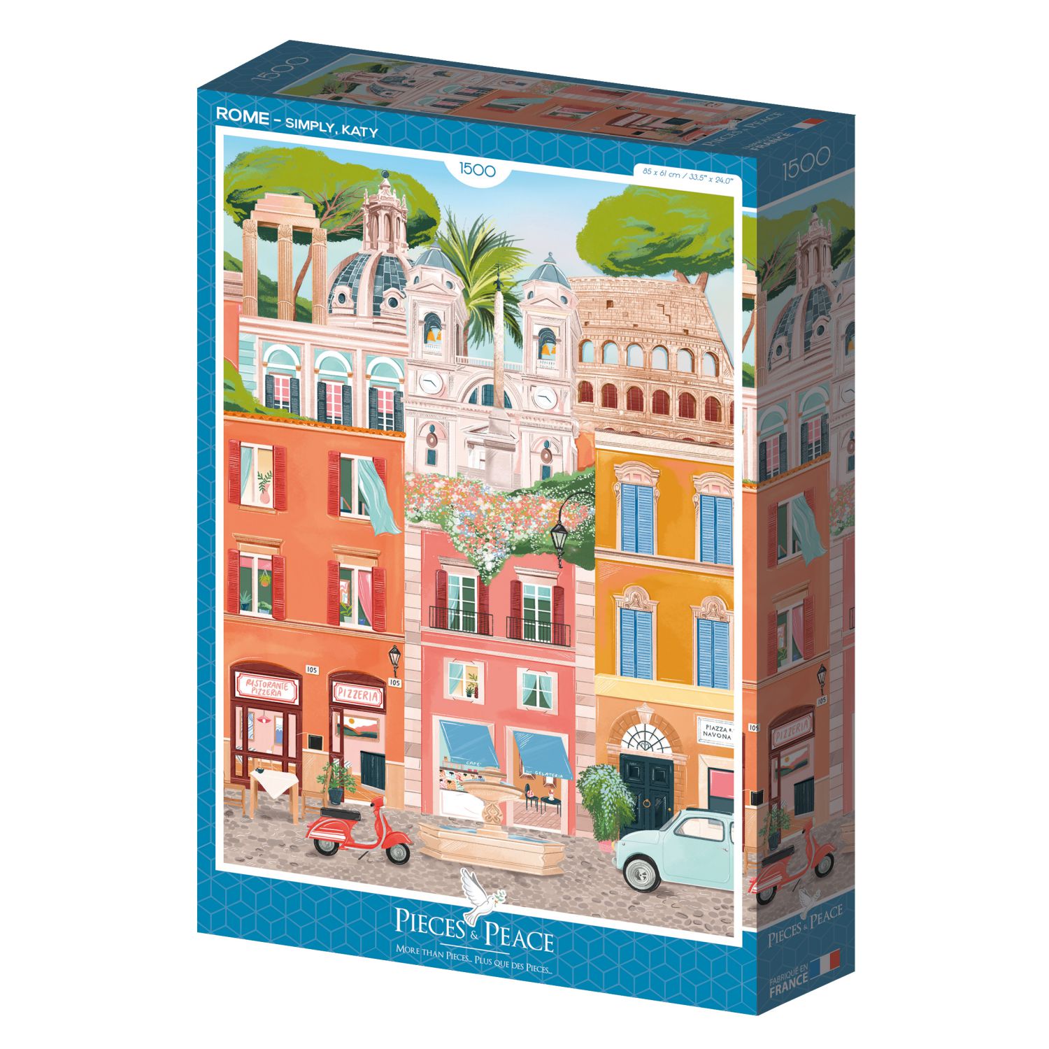 Pieces & Peace Puzzle 1500 Teile - Rome - von Pieces & Peace