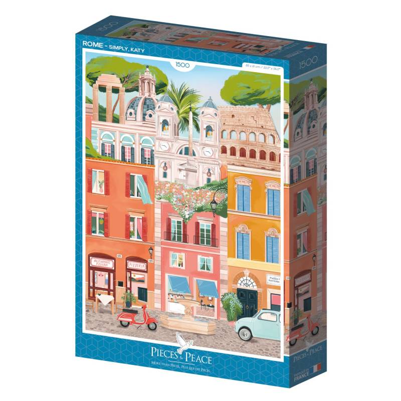 Pieces & Peace Puzzle 1500 Teile - Rome - Pieces & Peace Puzzle 1500 Teile - Rome - von Pieces & Peace