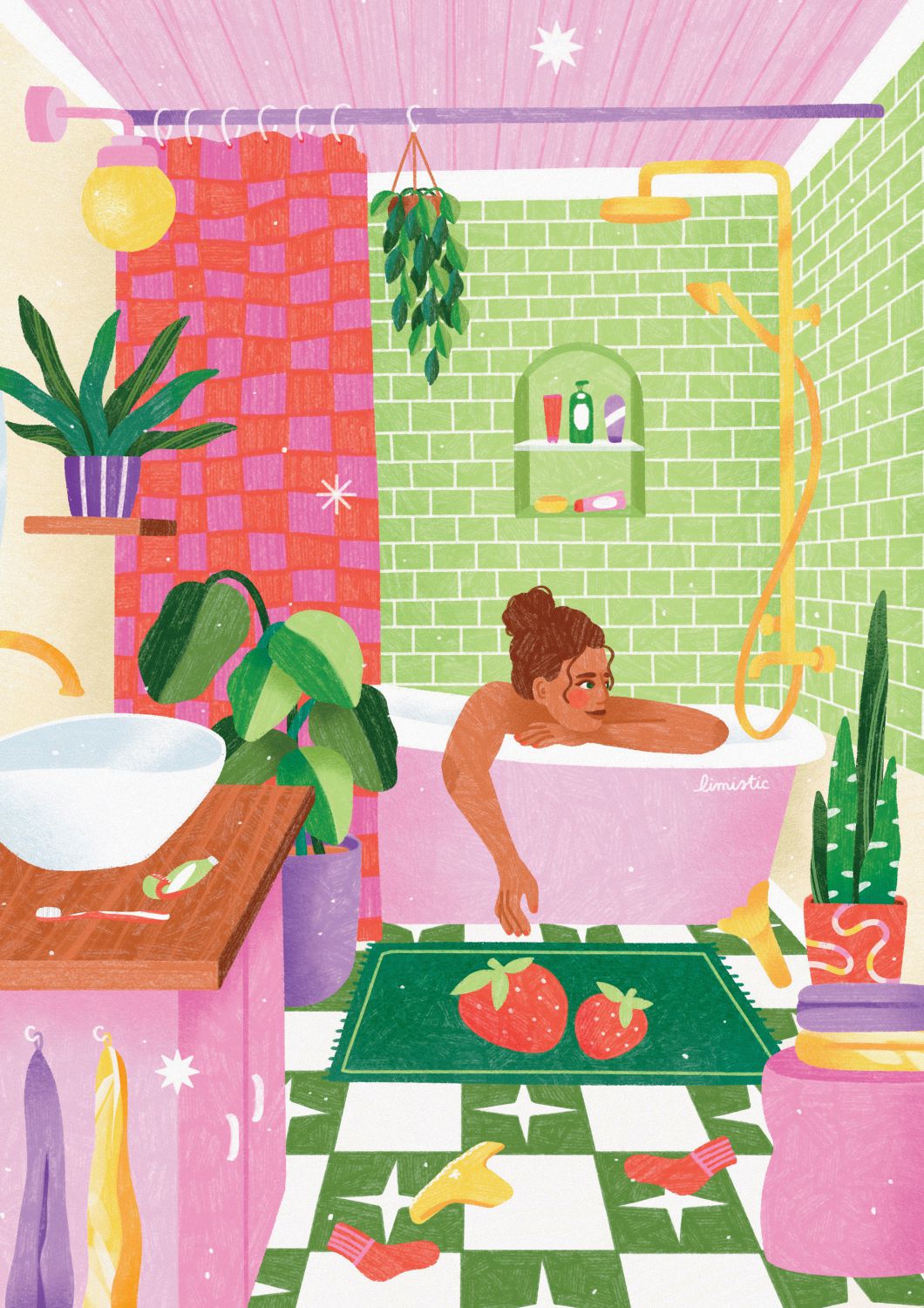 Pieces & Peace Puzzle 500 Teile – Badezimmer - von Pieces & Peace