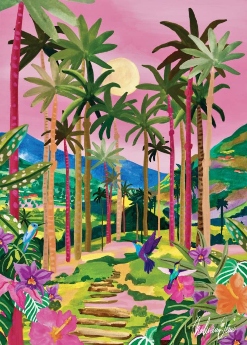 Pieces & Peace Puzzle 500 Teile – Cocora-Tal - von Pieces & Peace