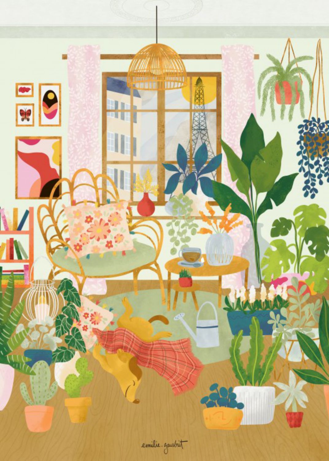 Pieces & Peace Puzzle 500 Teile – Cosy Interior - von Pieces & Peace