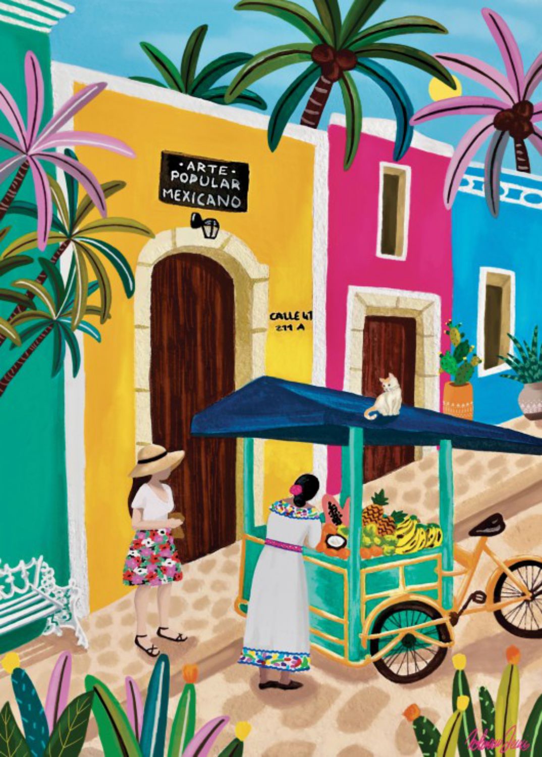 Pieces & Peace Puzzle 500 Teile – Die Farben Mexikos - von Pieces & Peace