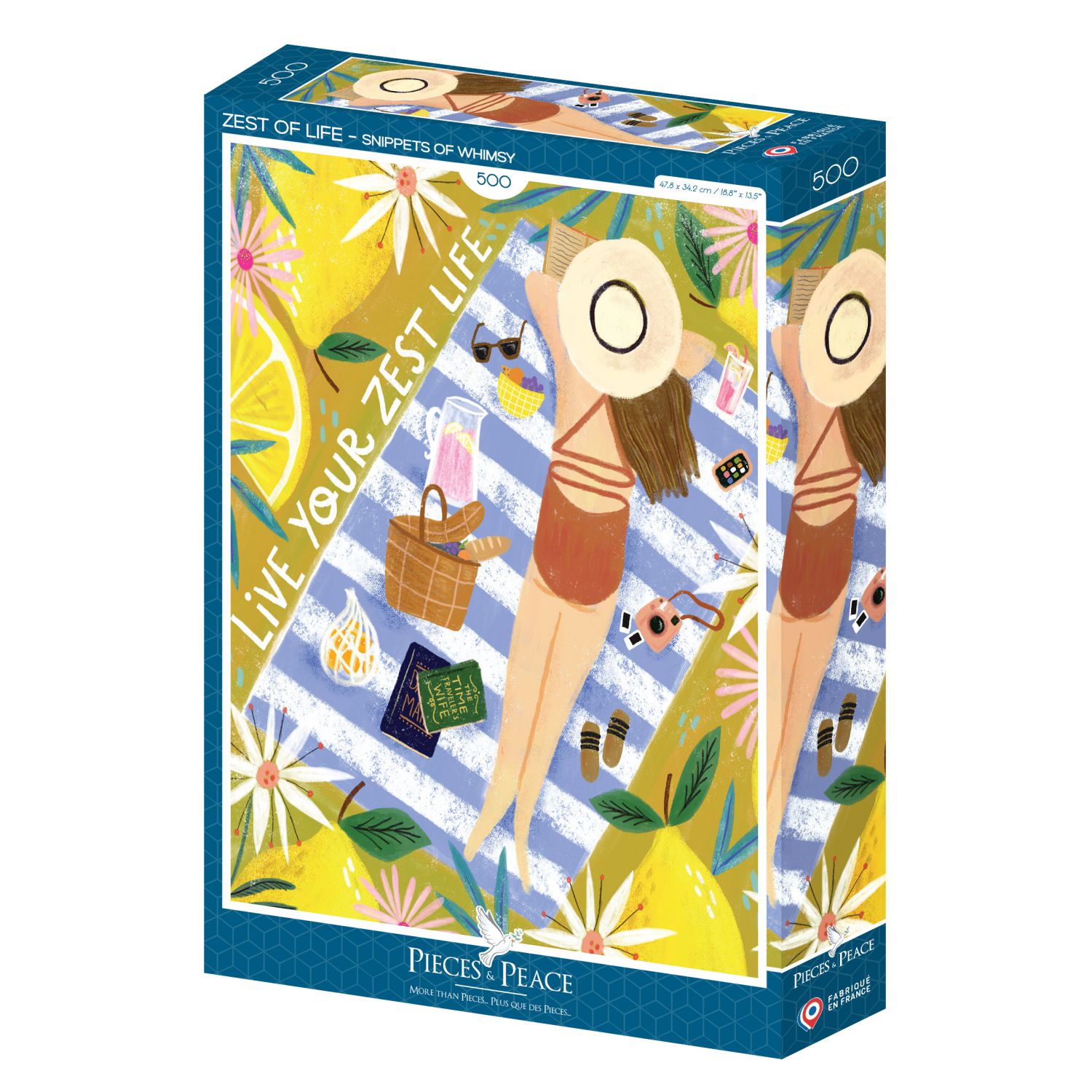 Pieces & Peace Puzzle 500 Teile - Zest of Life - von Pieces & Peace