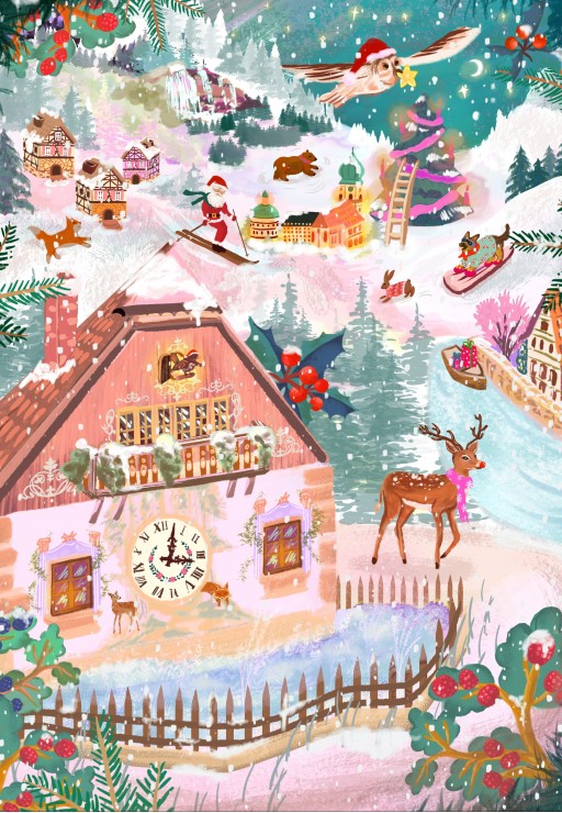 Pieces & Peace Schwarzwald, Deutschland 1000 Teile Puzzle Pieces-Peace-F-00249 von Pieces & Peace