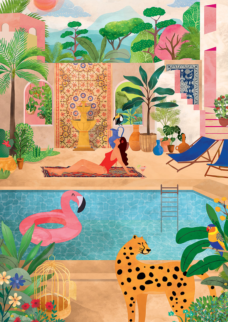 Pieces & Peace Sommerparadies 500 Teile Puzzle Pieces-Peace-F-00127 Pieces & Peace Sommerparadies 500 Teile Puzzle Pieces-Peace-F-00127 von Pieces & Peace