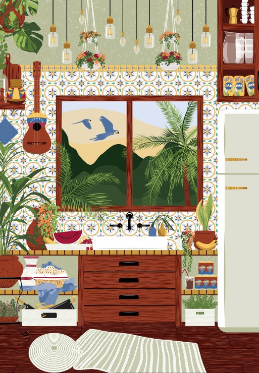 Pieces & Peace Venezolanische Küche 1000 Teile Puzzle Pieces-Peace-F-00160 Pieces & Peace Venezolanische Küche 1000 Teile Puzzle Pieces-Peace-F-00160 von Pieces & Peace