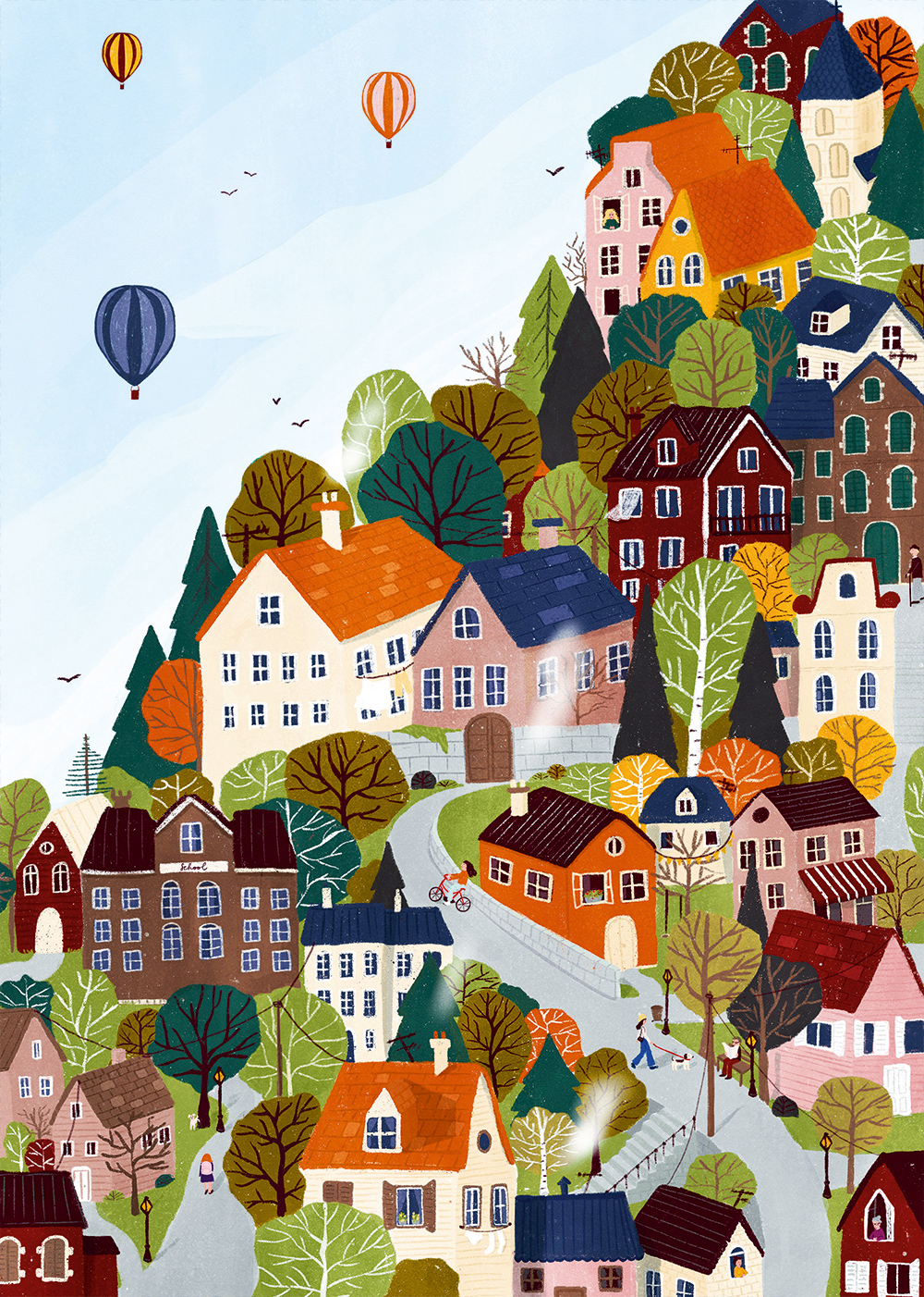 Pieces & Peace Waldstadt 1000 Teile Puzzle Pieces-Peace-F-00012 Pieces & Peace Waldstadt 1000 Teile Puzzle Pieces-Peace-F-00012 von Pieces & Peace