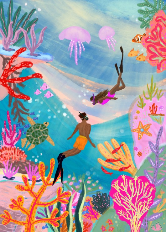 Pieces & Peace Wildes Schwimmen 500 Teile Puzzle Pieces-Peace-F-00134 Pieces & Peace Wildes Schwimmen 500 Teile Puzzle Pieces-Peace-F-00134 von Pieces & Peace