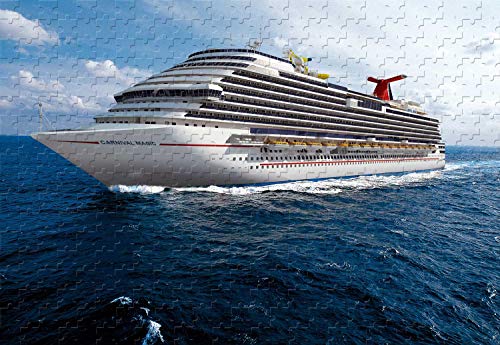 Kreuzfahrtschiff-Puzzle, 500 Teile, 50 x 39 cm, Holzpuzzle Kreuzfahrtschiff-Puzzle, 500 Teile, 50 x 39 cm, Holzpuzzle von PigBangbang
