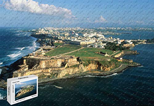 Puzzle mit 500 Teilen – Puerto Rico-Holzmaterial, 50 x 39 cm Puzzle mit 500 Teilen – Puerto Rico-Holzmaterial, 50 x 39 cm von PigBangbang