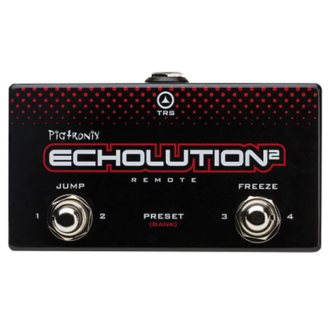 Pigtronix Echolution 2 Remote Pedal Effektzubehör Pigtronix Echolution 2 Remote Pedal Effektzubehör von Pigtronix