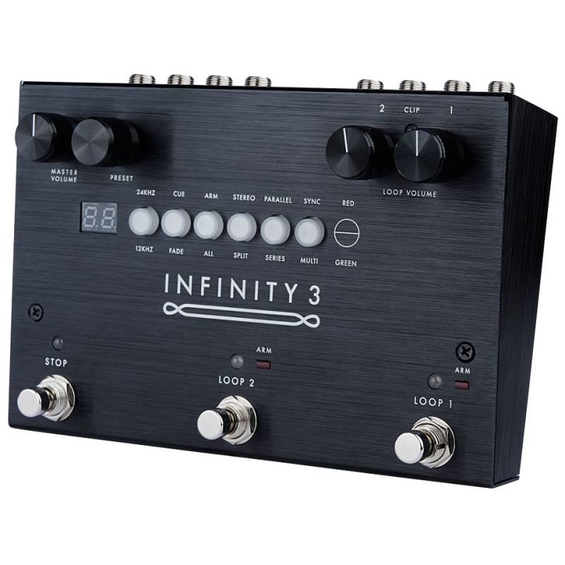 Pigtronix Infinity 3 Stereo Double Looper Effektgerät E-Gitarre von Pigtronix