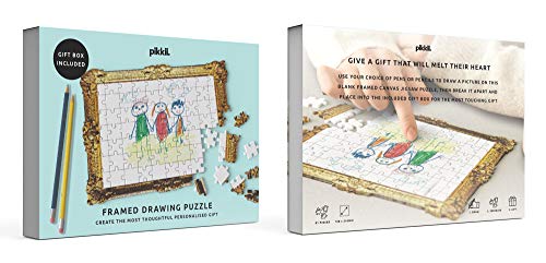 Pikkii 16524 Kinderzeichnung Puzzle, Mehrfarbig, 21 x 14,8 x 0,3 cm Pikkii 16524 Kinderzeichnung Puzzle, Mehrfarbig, 21 x 14,8 x 0,3 cm von Pikkii
