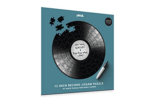 Schallplatten Puzzle | Puzzle | Musik Puzzle | Schallplatten | Puzzle rund von Pikkii