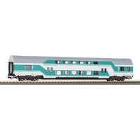 Piko H0 53119 H0 Doppelstocksitzwagen DBuz 747.3 mintgrün der DR DBuz 747.3 von Piko H0