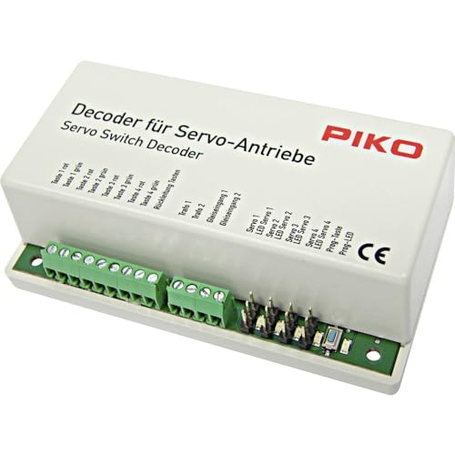 Piko 55274 Decoder für Servo-Antriebe, Schienenfahrzeug, Mehrfarbig von Piko