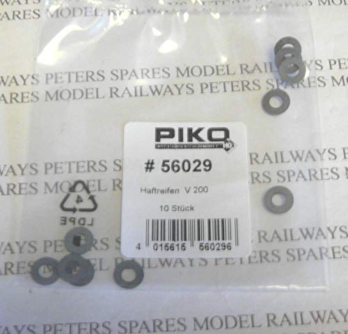 Piko 56029 Haftreifen 7,9 x 3,8 mm (10 Stück) von Piko
