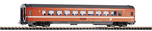 Piko 58660 Schnellzugwagen Eurofima 2 Klasse, ÖBB, Ep. IV, Schienenfahrzeug, orange von Piko