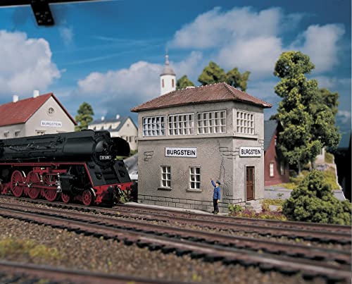 Piko Eisenbahngebäude 61822 H0 Stellwerk Burgstein, Mehrfach, One Size Piko Eisenbahngebäude 61822 H0 Stellwerk Burgstein, Mehrfach, One Size von Piko