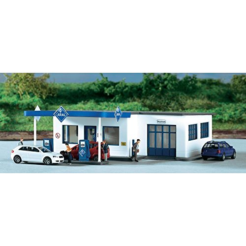 Piko 61827 Tankstelle Aral, farbig, One Size von Piko