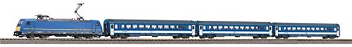 Piko 97938 S-Set MAV BR 185 mit 3 Personenwagen A-Gleis & B VI, blau von Piko