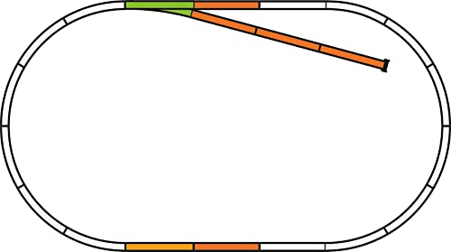 Piko HO 55310 H0 A-Gleis Ergaenzungs-Set, 26.8 x 9.4 x 3.2CM von Piko