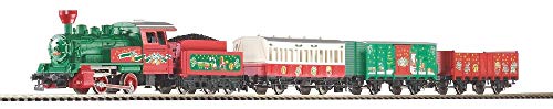 Piko pi57081 Dampflok mit Tender 57081-Start-Set Weihnachten Lok + 3 Wg. Bettung von Piko