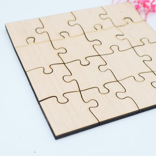 Blanko Puzzle aus Holz 16 Teile, personalisierbar, Geschenk Idee, kreativ gestalten, pädagogisch wertvoll, robust und langlebig, Geburtstagsgeschenk Blanko Puzzle aus Holz 16 Teile, personalisierbar, Geschenk Idee, kreativ gestalten, pädagogisch wertvoll, robust und langlebig, Geburtstagsgeschenk von Pila Stone