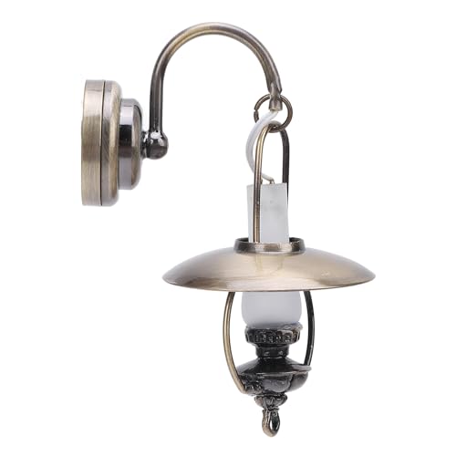 1:12 Puppenhaus Vintage Kerosin Lampstil Wandlampe Puppenhaus Möbel Beleuchtung Dekoration Doll Haus Accessoire von Pilipane
