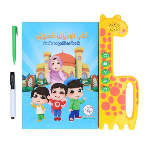 Englisch Arabisch Sound Talking Book Bildung Interaktiver Punkt Lesen elektronisches zweisprachiger Lernspielzeug für Kinder Kleinkinder Early Lernen Plastik 28x25.6cm Englisch Arabisch Sound Talking Book Bildung Interaktiver Punkt Lesen elektronisches zweisprachiger Lernspielzeug für Kinder Kleinkinder Early Lernen Plastik 28x25.6cm von Pilipane
