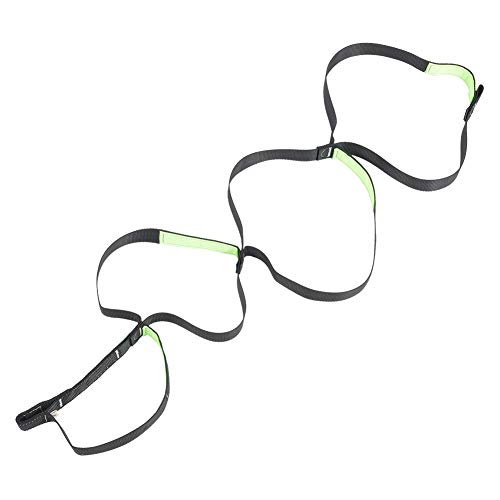 Kletterseil Leiter Langlebiger Leichter tragbarer Aufstiegs Gurt für Bergsteigen Rescue Polyester Material 110cm Länge von Pilipane