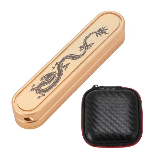 Metall Push Slider Spielzeug Fingerspitzel -Push -Karte Mechanische Fingerspitze Schieberchen für Bürozustände (Gold) von Pilipane