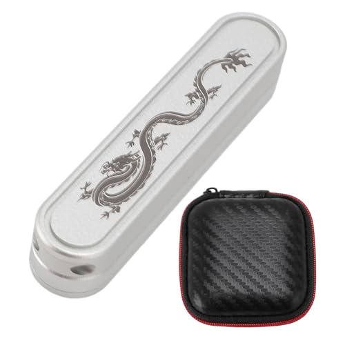 Metall Push Slider Spielzeug Fingerspitzel -Push -Karte Mechanische Fingerspitze Schieberchen für Bürozustände (Silber) von Pilipane