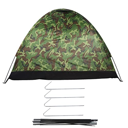 Outdoor-Tarnung UV-Schutz wasserdichtes Zeltfamilie Camping Wanderung Polyester 200x200x135 cm 3-4 Personen von Pilipane