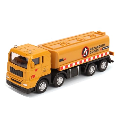 Pilipane 1:55 technische Autospielzeugspielzeug -Drop -Resistant -Simulationslegierung für Inertial -LKW -Fahrzeugspielzeug für Kinder über 3 Jahre alt (Tanker) von Pilipane