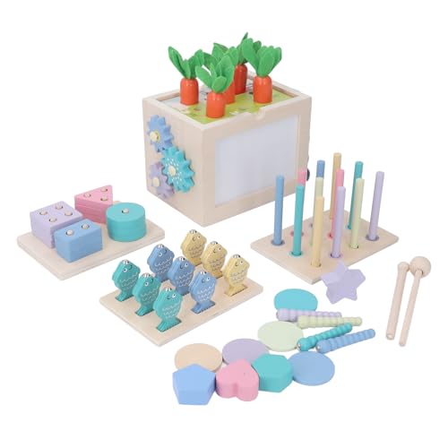 Pilipane 10 in 1 Holz Play Kit Karotten Erntesform Farbsortierung Zeichnungsbrett Matchstick Farbkit Kit Pilipane 10 in 1 Holz Play Kit Karotten Erntesform Farbsortierung Zeichnungsbrett Matchstick Farbkit Kit von Pilipane