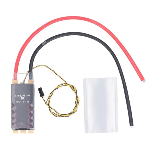 Pilipane 160A bürstenloser elektronischer Geschwindigkeit Controller Hochleistungsarm 32 Bit FPV ESC für RC Racing Drohnen Aluminiumlegierung Kühlkörper 5 bis 12s HV3 von Pilipane