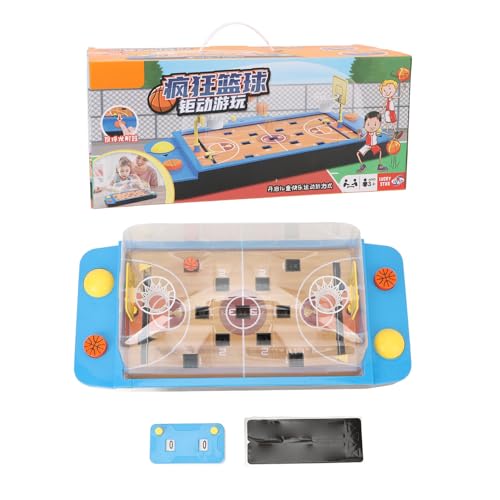 Pilipane Basketball Game Toy Interactive Bounce Basketball Design Zwei Spieler Battle Desktop Sportspiel für Kinder Indoor Party Family Getabs ABS Material 1453g von Pilipane