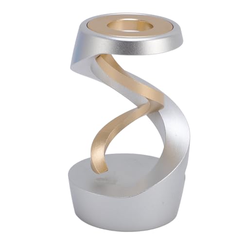 Pilipane Desktop Metall Schwimmende Gyroskop Aluminium Legierung Schwebenden Rotierenden Gyroskop Dekoration (Silber- und Golddrache) von Pilipane