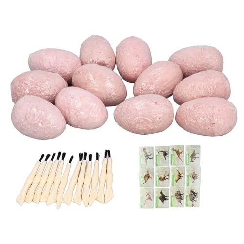 Pilipane Dinosaurier Egg Dig Kit Ausgrabungsset 12 Pack DIY Archäologie Wissenschaft STEM Educational Toy für Kinder Mädchen 6+ Jahre alt mit Werkzeugen und Karten Pilipane Dinosaurier Egg Dig Kit Ausgrabungsset 12 Pack DIY Archäologie Wissenschaft STEM Educational Toy für Kinder Mädchen 6+ Jahre alt mit Werkzeugen und Karten von Pilipane